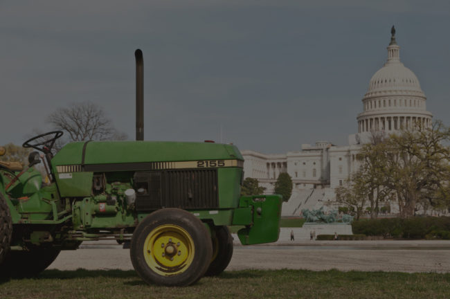 Made in USA – John Deere tractor and Capitol Building