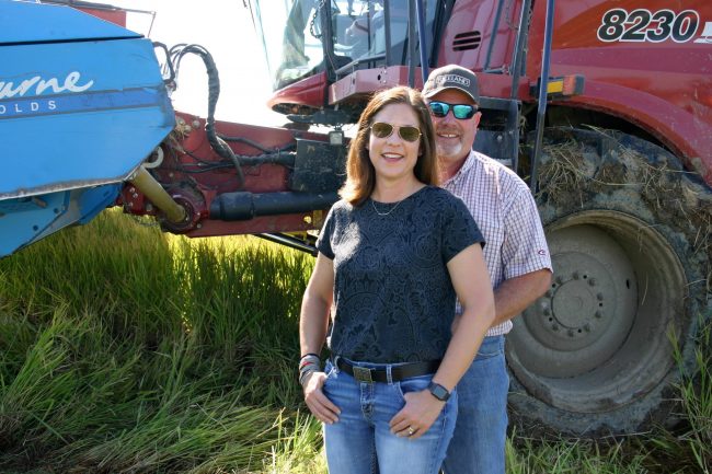 rice farmer of the year 2019 Jen and Greg